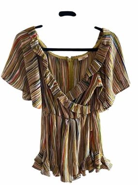 Luxxel Women’s Colorful Large Romper